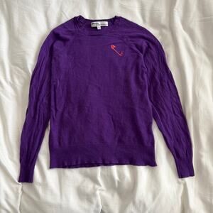 Replica Los Angeles Cashmere Blend Purple Crewneck Sweater Size XS